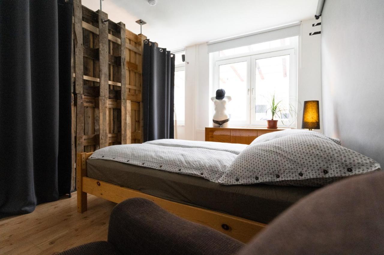 Altbau-Studio 230m² mit Wintergarten bis 10 Pers. Erfurt Buitenkant foto